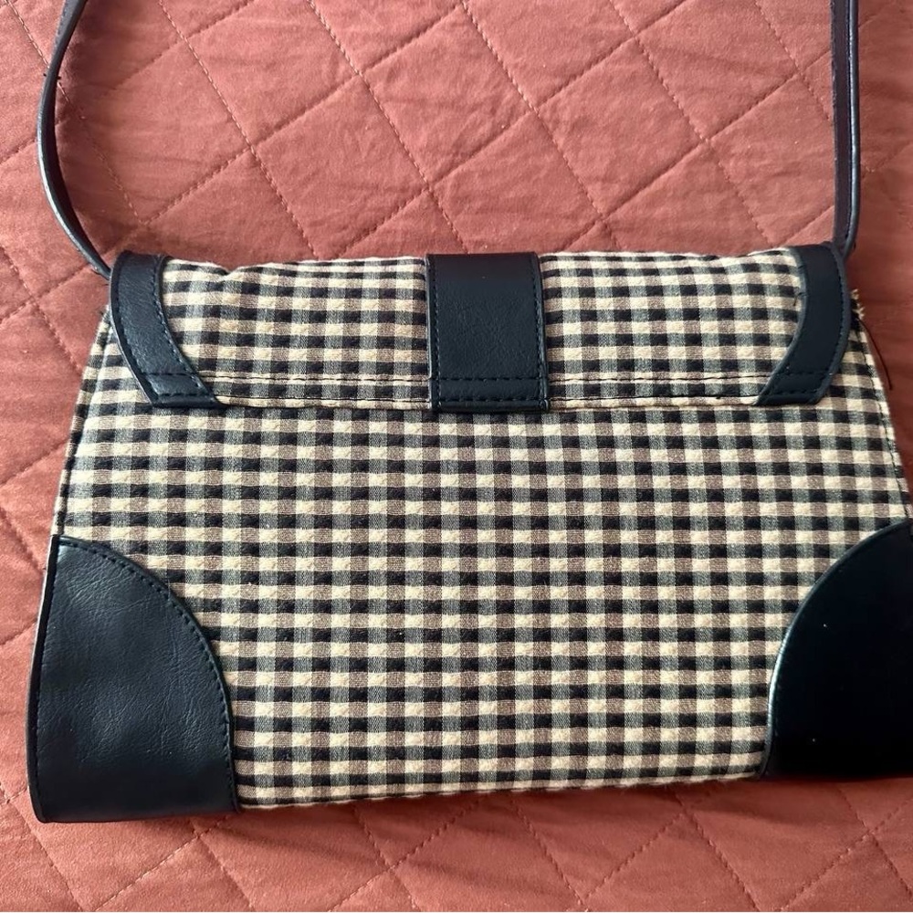 Longaberger Purse (Retired) with Matching Card Case and Pouch - Black/Tan - Picture 4 of 4